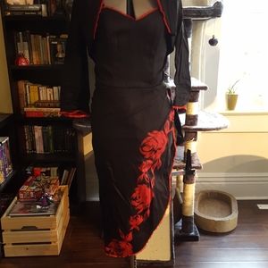Deadly Dames Señorita Sarong dress XS